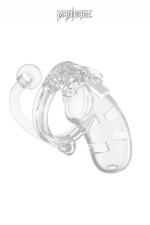 Cage de chasteté 9cm avec plug - ManCage 10