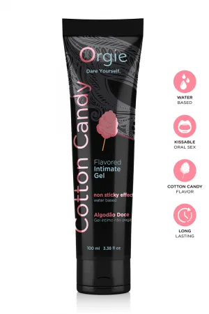 Lubrifiant eau Lube Tube Barbe à papa 100ml