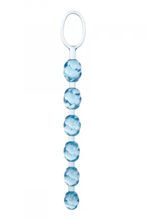 Perles anales CalExotics Swirl bleu