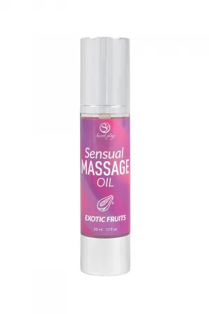 Huile de massage Fruits Exotiques - Secret Play