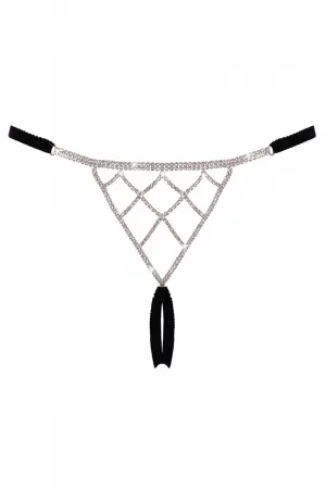 String ouvert strass - Cotelli Lingerie