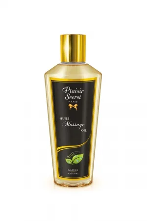 Huile de massage sèche nature