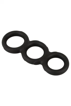 Triple Cock Ring liquid silicone - Erecto