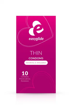 10 préservatifs Extra Fins - EasyGlide