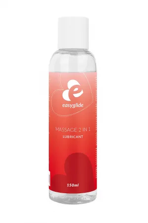Lubrifiant et massage 2 en 1 base eau 150ml - EasyGlide