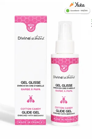 Lubrifiant Bio Barbe à papa 100ml - Divinexstases