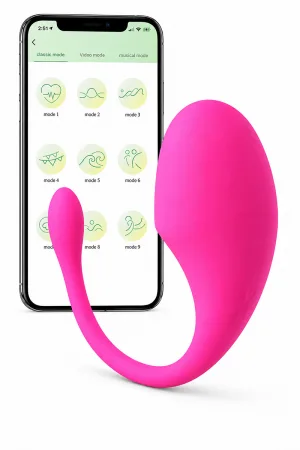 Oeuf vibrant connecté Luvegg - DIK