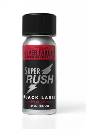 Poppers Super Rush Black Label Aluminium 24ml