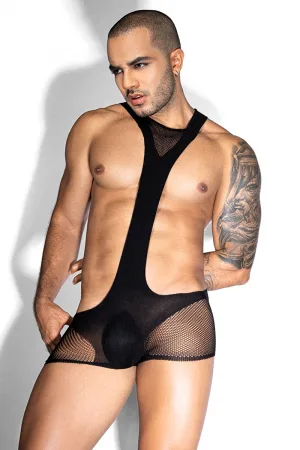 Combishort noir - J Lingerie