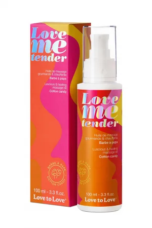 Huile de massage barbe a papa 100ml - Love to Love